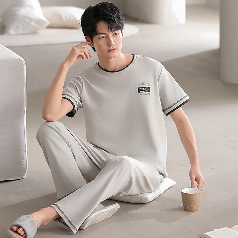 Good fortune Men Pajama Sets-4