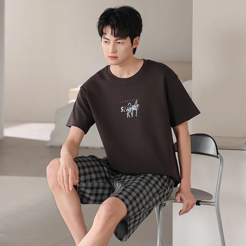 Good Fortune Pajama Set Men's Image Color-4