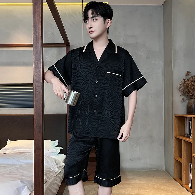 Good fortune Men Pajama Sets-1