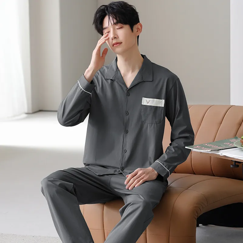 Good Fortune Pajama Set Men's Image Color-3