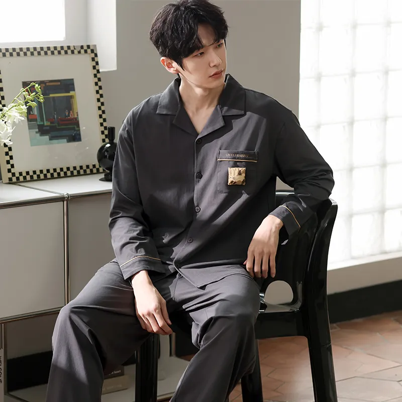 Good Fortune Pajama Set Men's Image Color-1