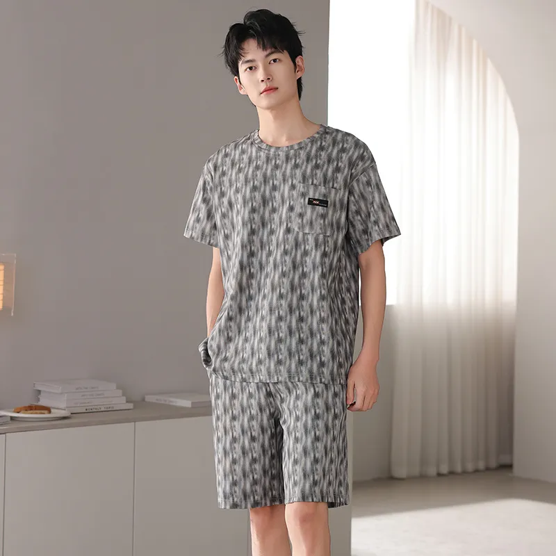 Good Fortune Pajama Set Men's Image Color-1