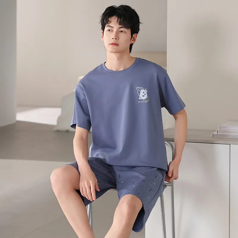 Good Fortune Pajama Set Men's Image Color-5
