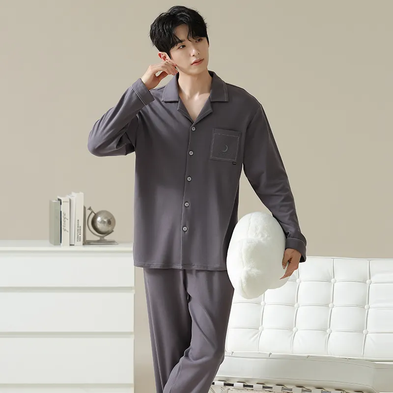 Good Fortune Pajama Set Men's Image Color-2