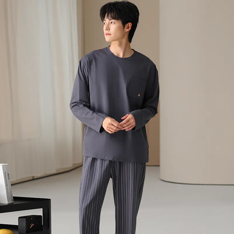 Good Fortune Pajama Set Men's Image Color-6