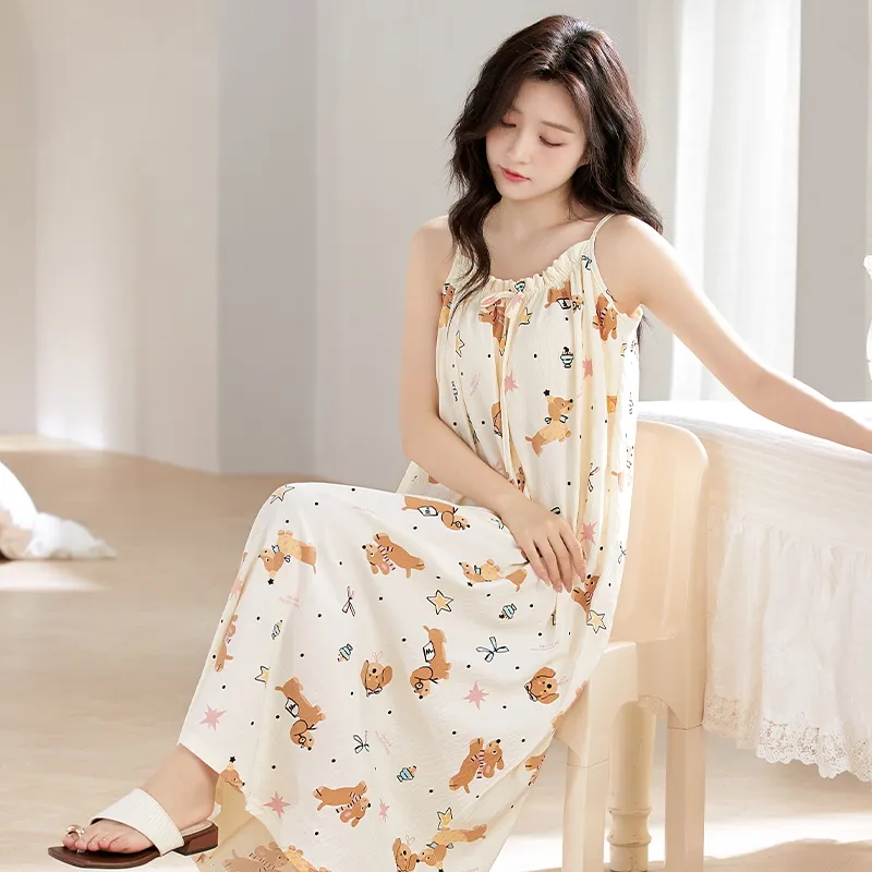 Good fortune Women's Nightgowns-7