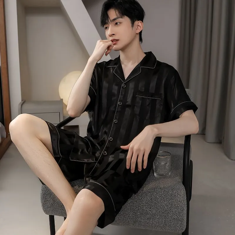 Good fortune Men Pajama Sets-1