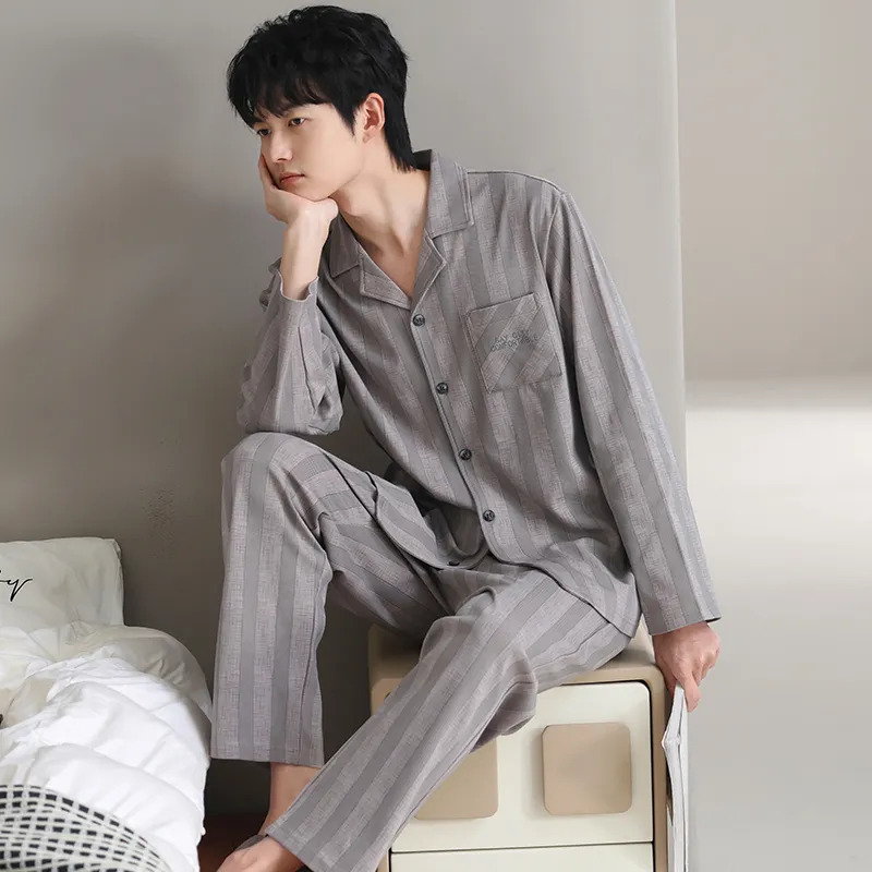 Good Fortune Pajama Set Men's Image Color-5
