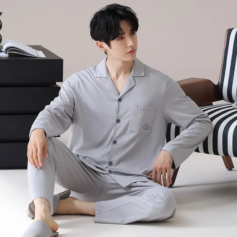 Good Fortune Pajama Set Men's Image Color-5