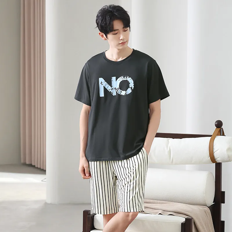 Good Fortune Pajama Set Men's Image Color-1