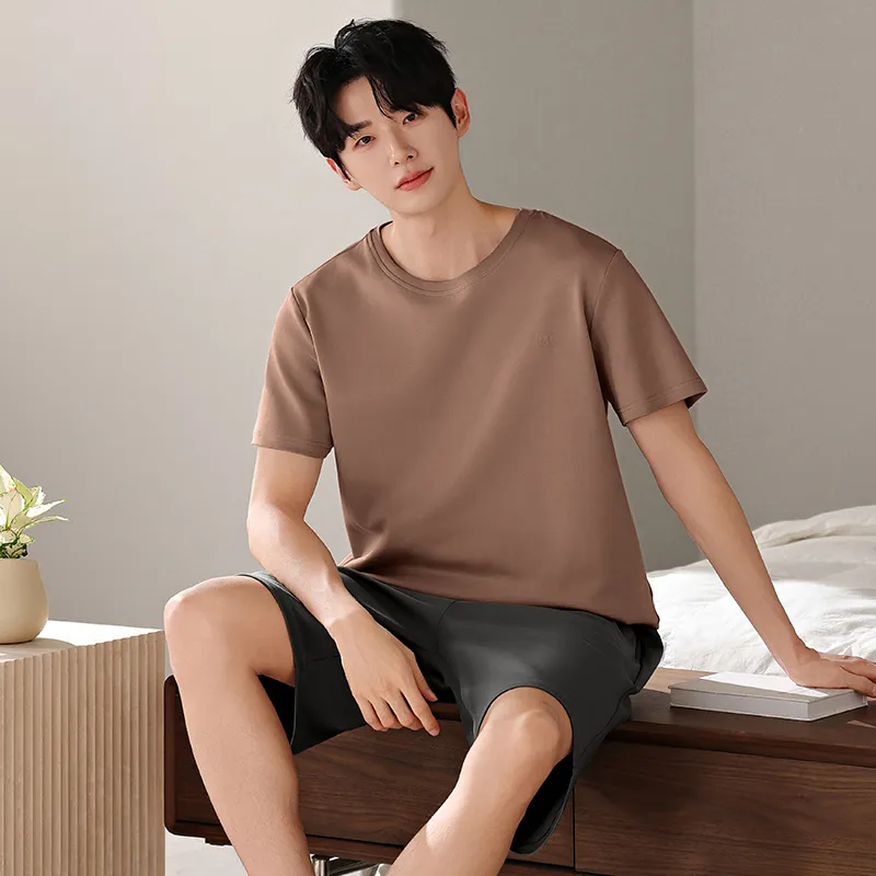 Good Fortune Pajama Set Men's Image Color-4