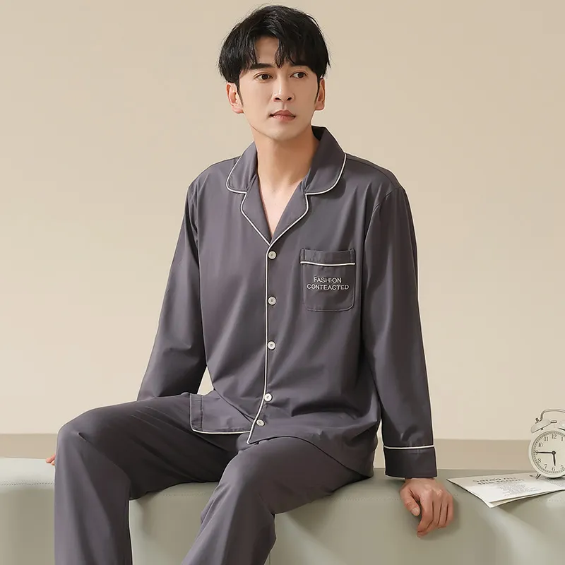 Good Fortune Pajama Set Men's Image Color-3
