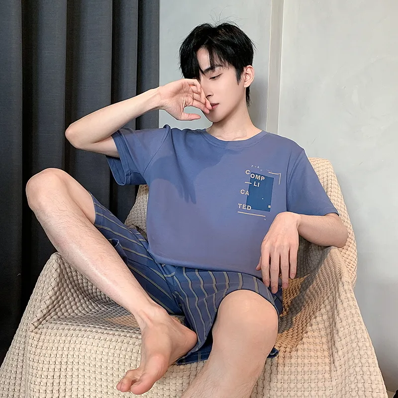 Good fortune Men Pajama Sets-7