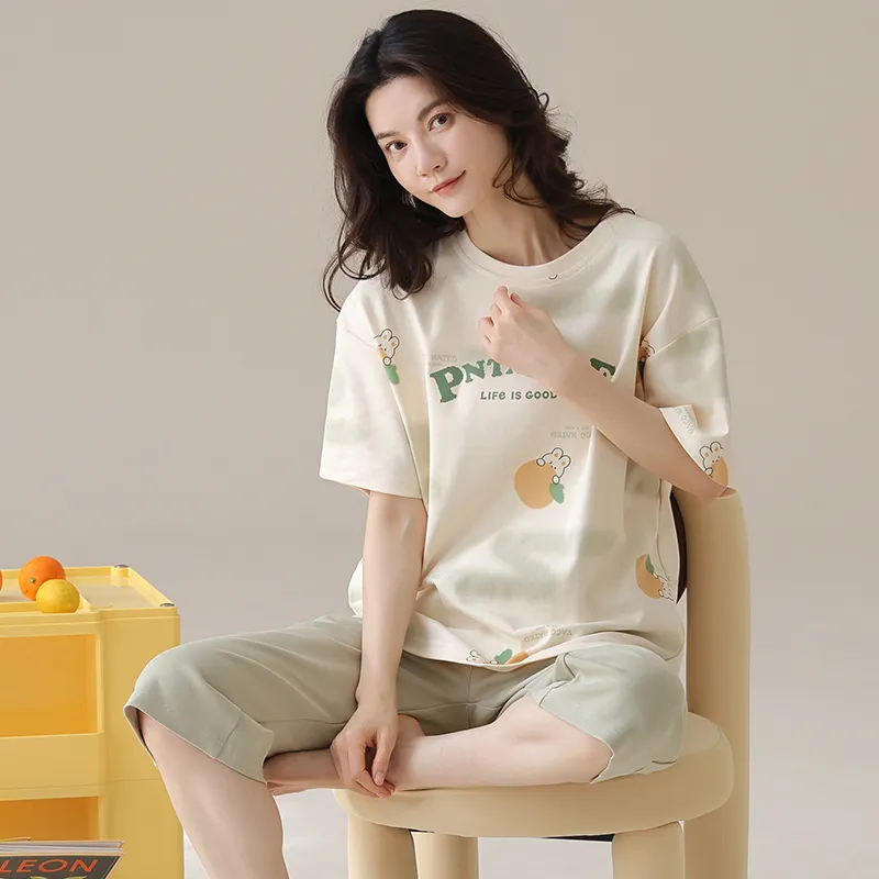 Good Fortune Pajama Set Women's-6