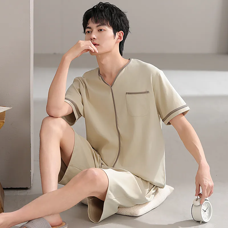 Good Fortune Pajama Set Men's Image Color-2