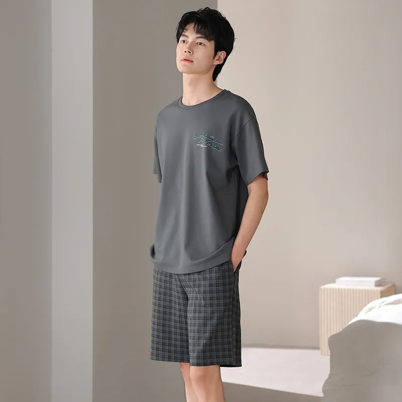 Good Fortune Pajama Set Men's Image Color-1