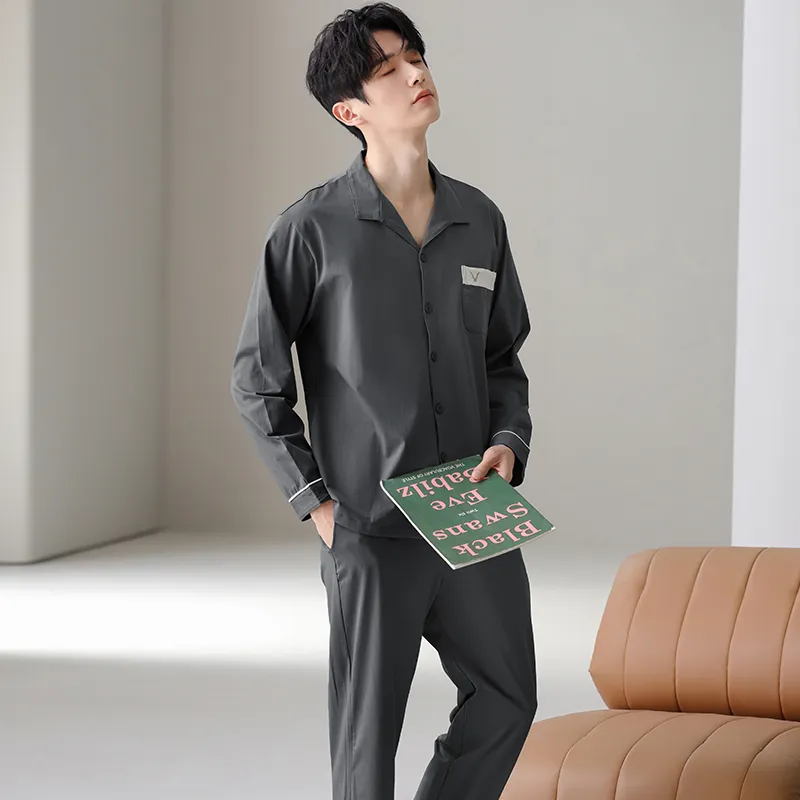 Good Fortune Pajama Set Men's Image Color-6