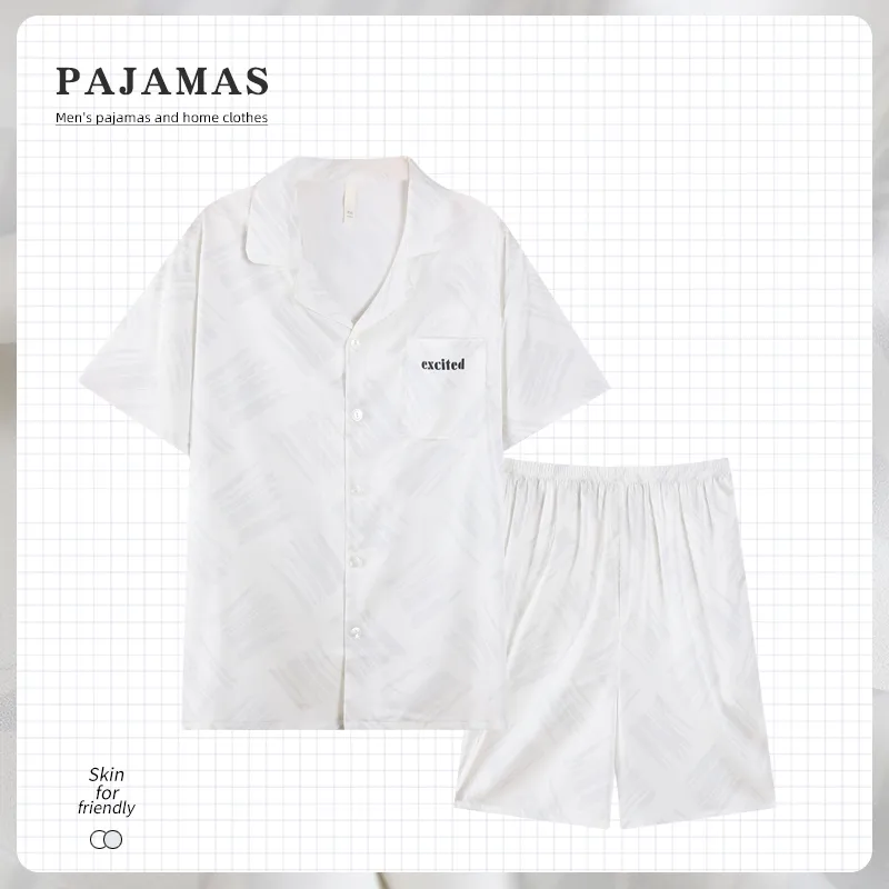 Good fortune Men Pajama Sets-1