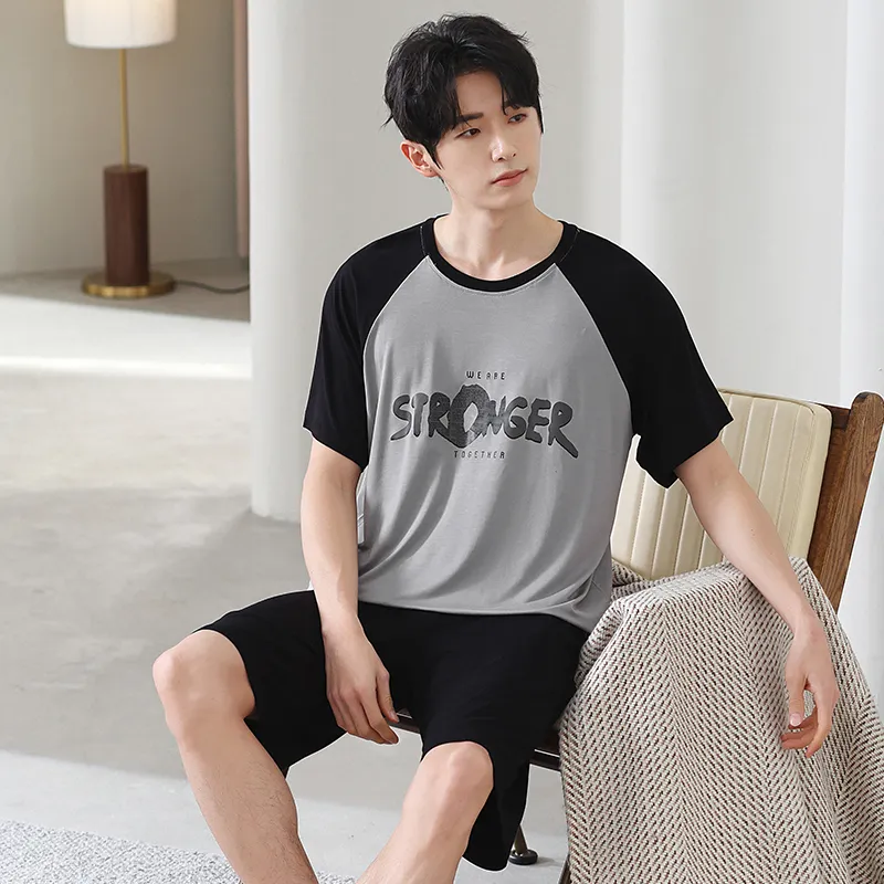 Good Fortune Pajama Set Men's Image Color-4