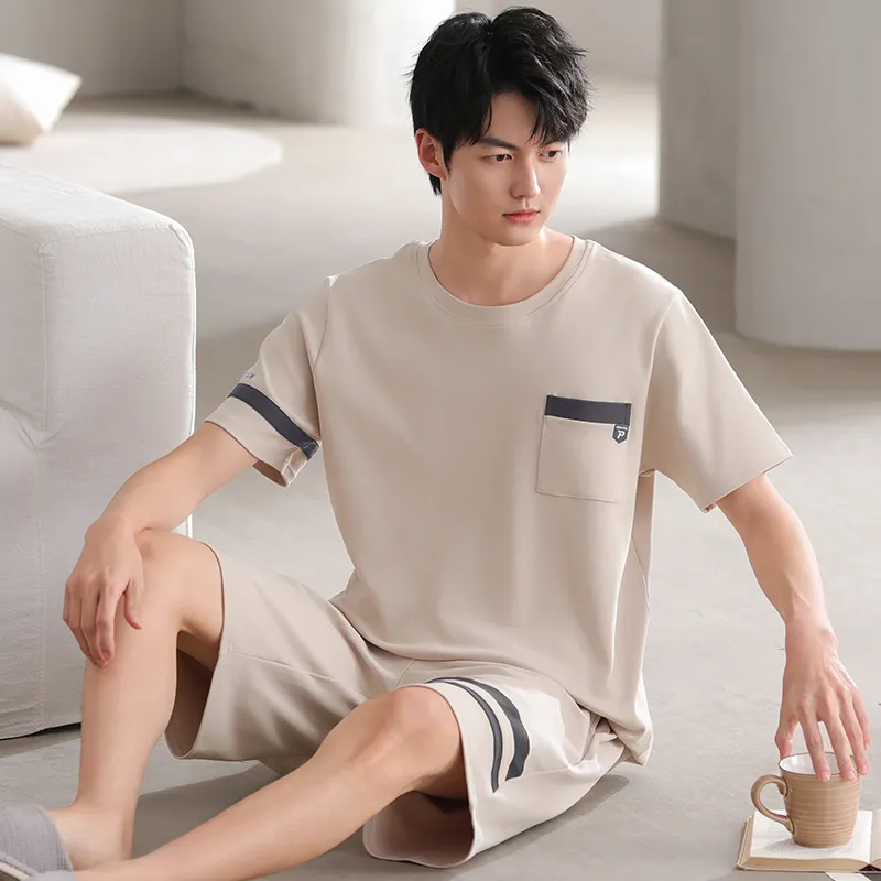 Good fortune Men Pajama Sets-1