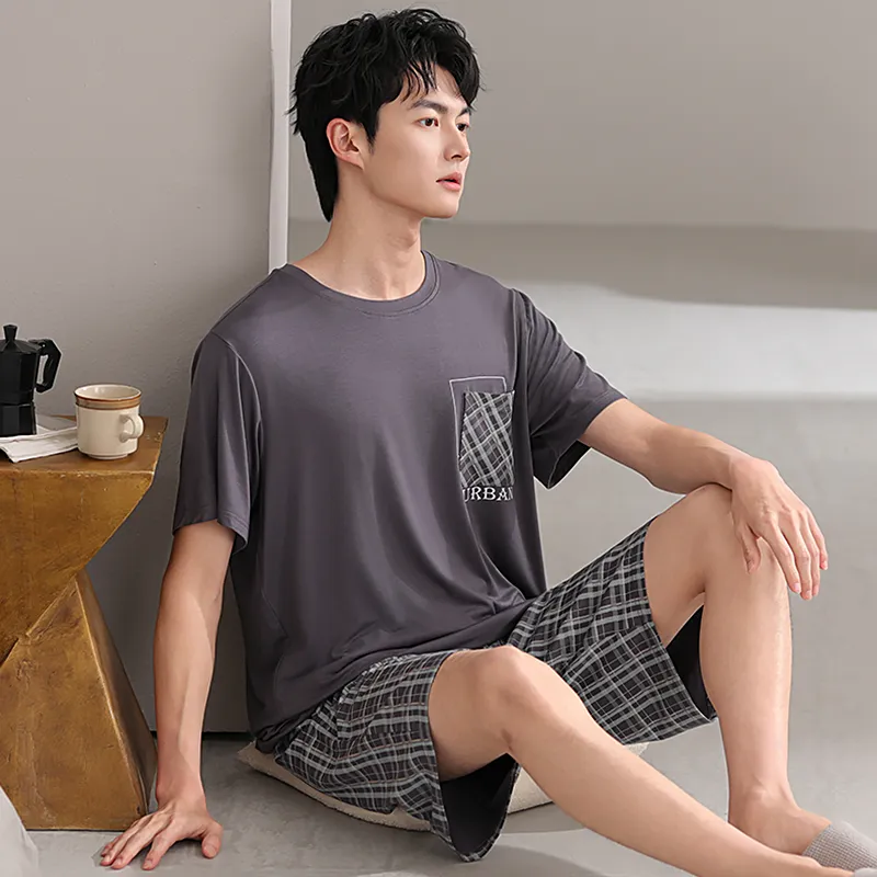 Good Fortune Pajama Set Men's Image Color-3