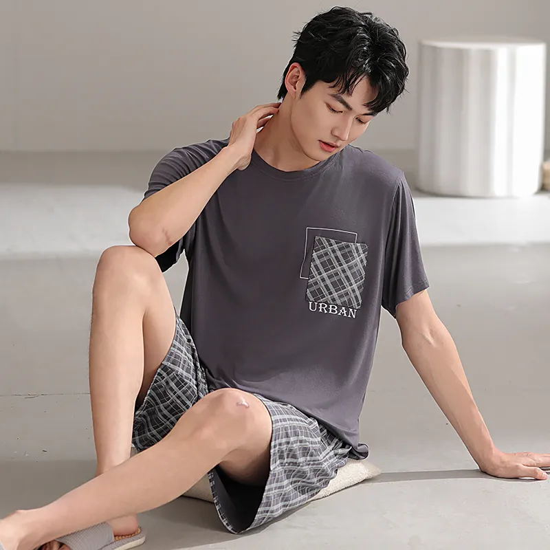 Good Fortune Pajama Set Men's Image Color-1