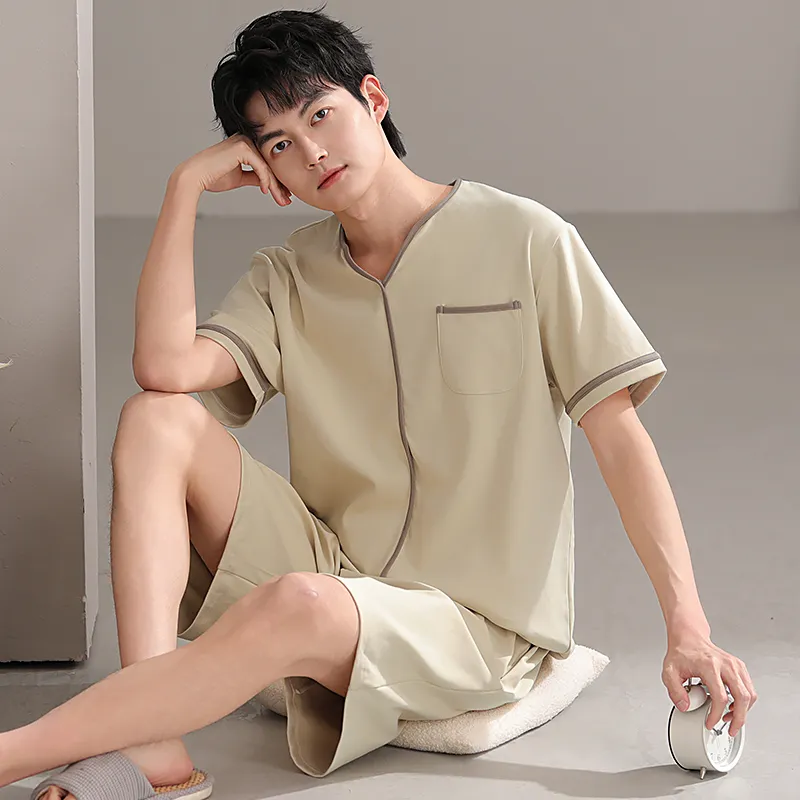 Good Fortune Pajama Set Men's Image Color-3
