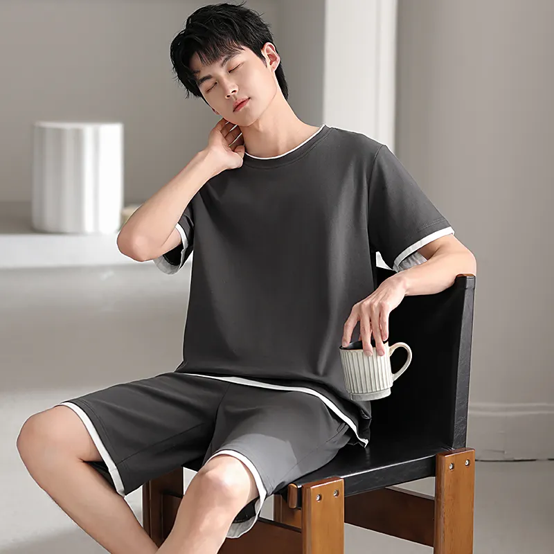 Good fortune Men Pajama Sets-6