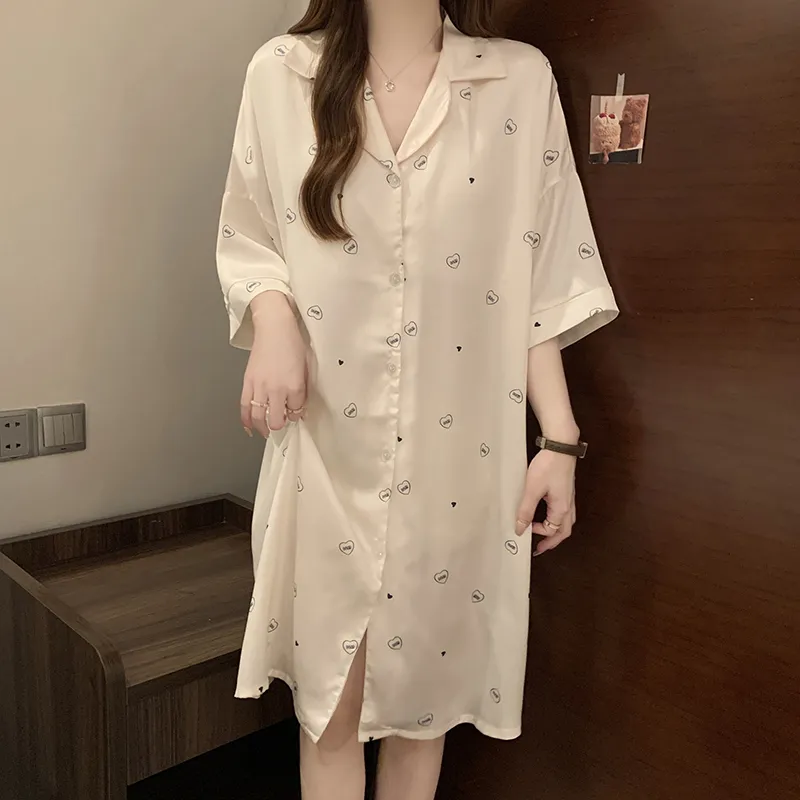 Good fortune Women's Nightgowns-1
