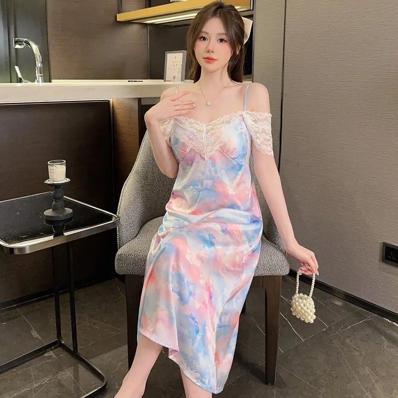 Good fortune Women's Nightgowns-3
