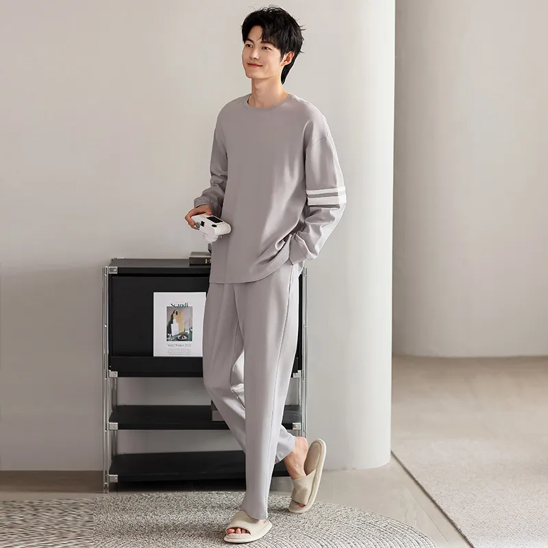 Good Fortune Pajama Set Men's Image Color-4