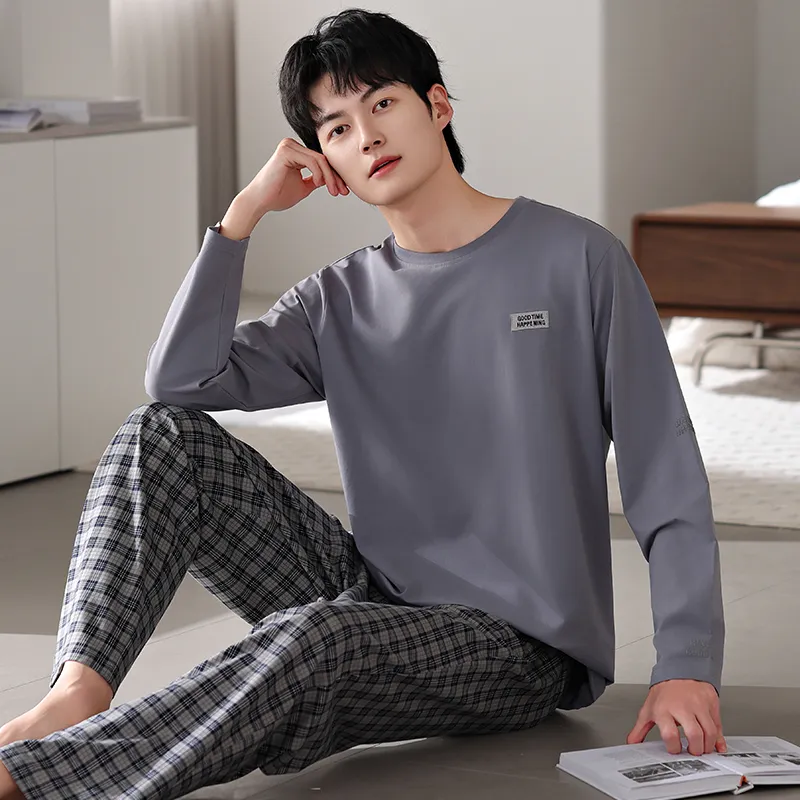 Good Fortune Pajama Set Men's Image Color-1