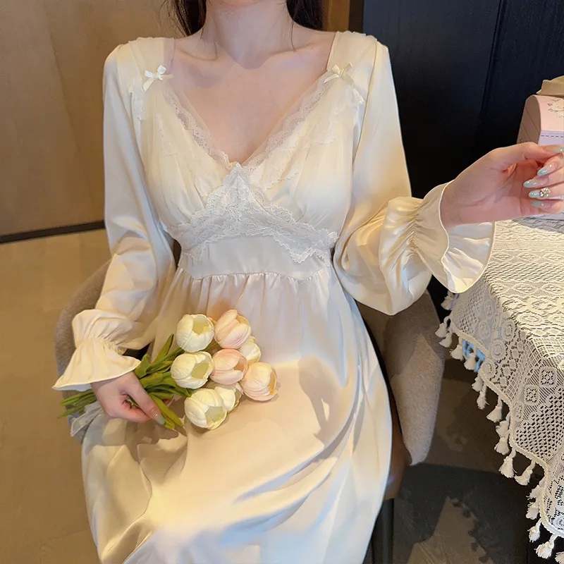 Good fortune Women's Nightgowns-4