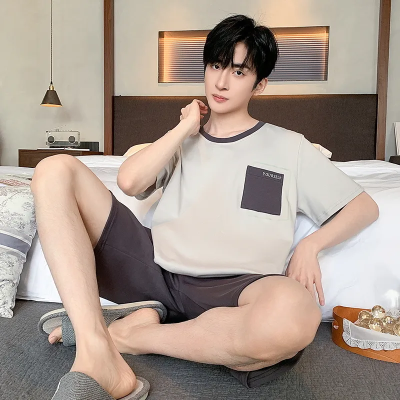 Good fortune Men Pajama Sets-6