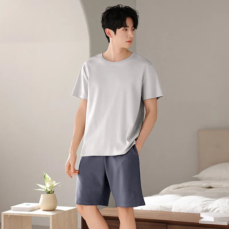 Good Fortune Pajama Set Men's Image Color-2