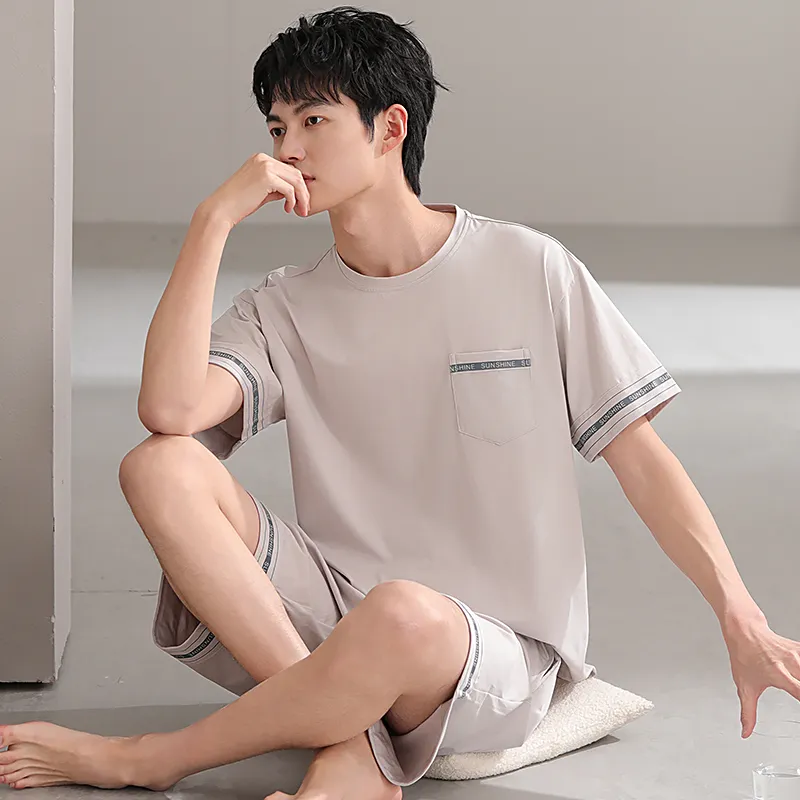 Good fortune Men Pajama Sets-3