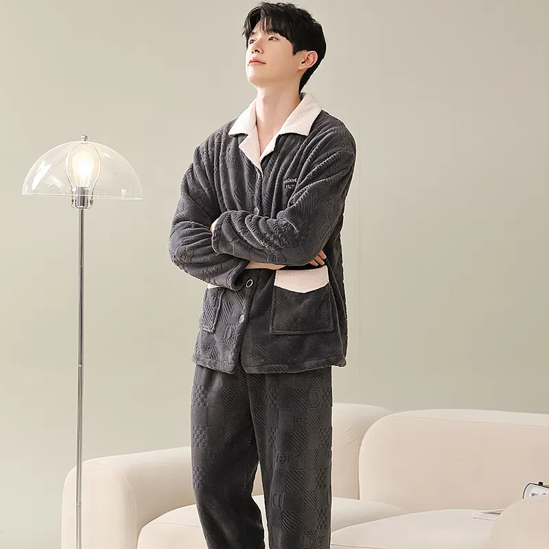 Good Fortune Pajama Set Men's Image Color-6
