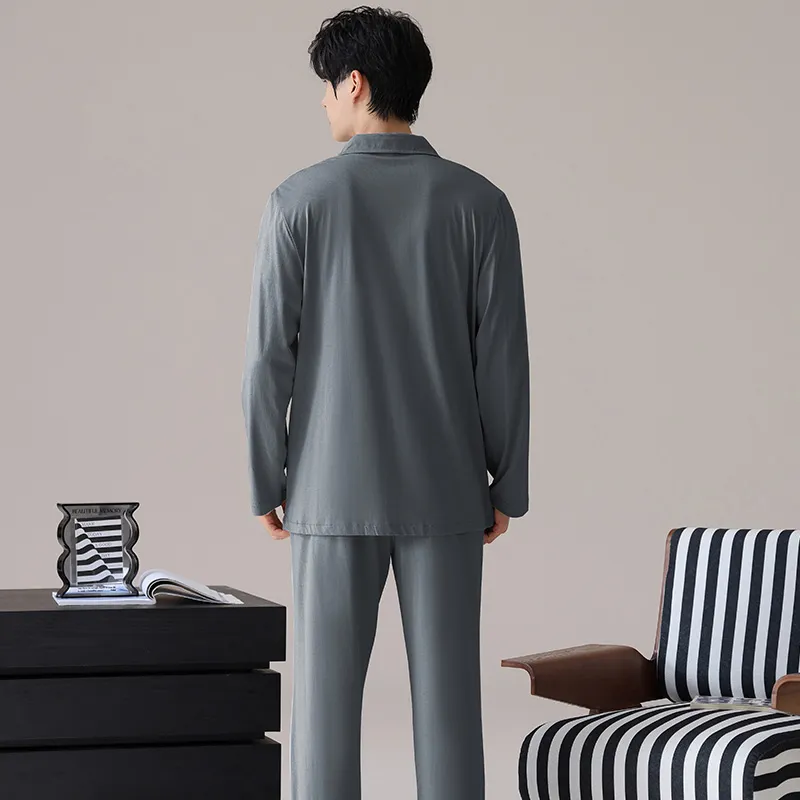 Good Fortune Pajama Set Men's Image Color-3