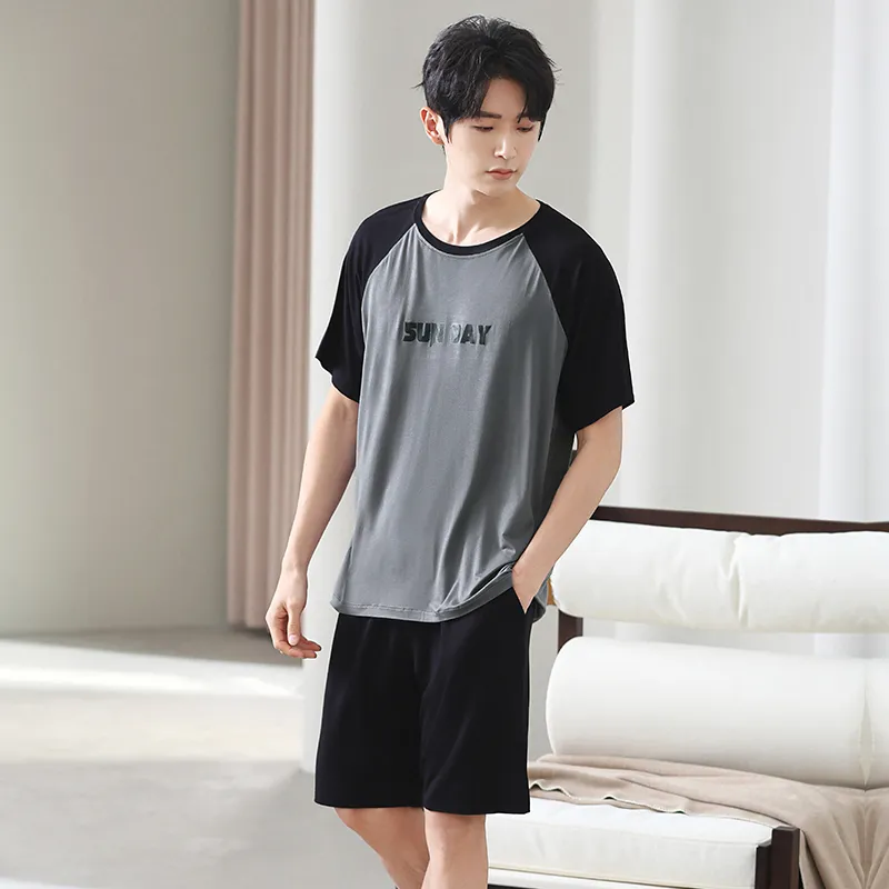 Good fortune Men Pajama Sets-1