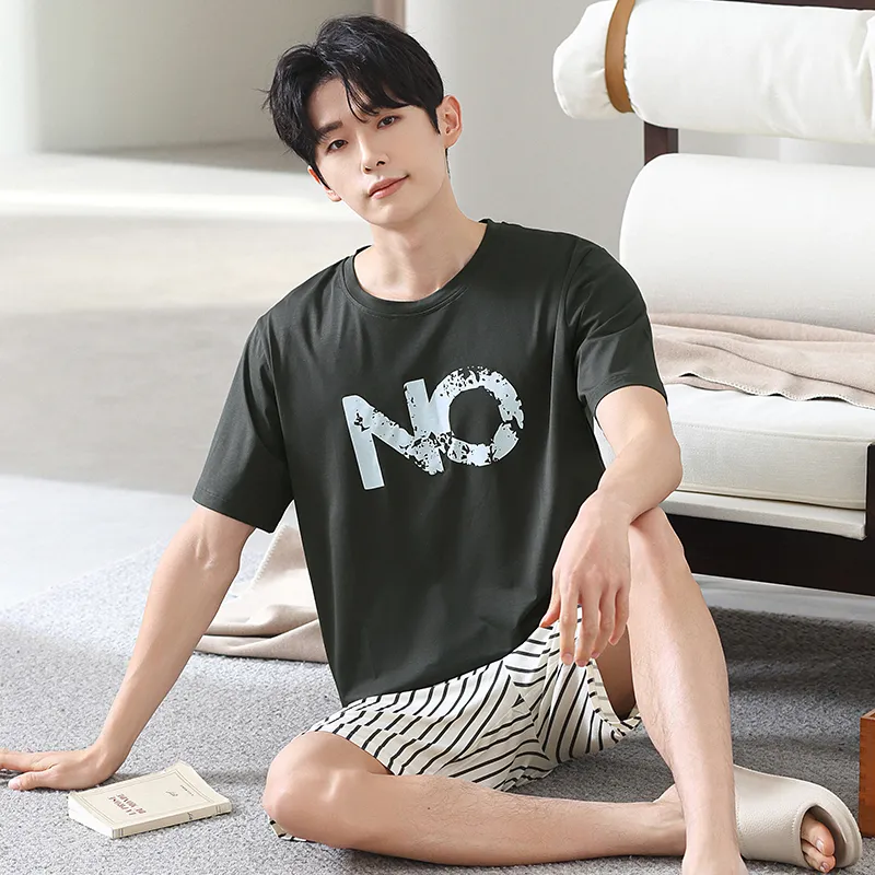 Good Fortune Pajama Set Men's Image Color-2