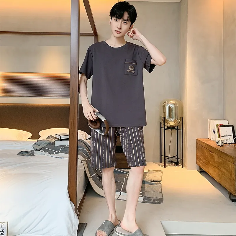 Good fortune Men Pajama Sets-1
