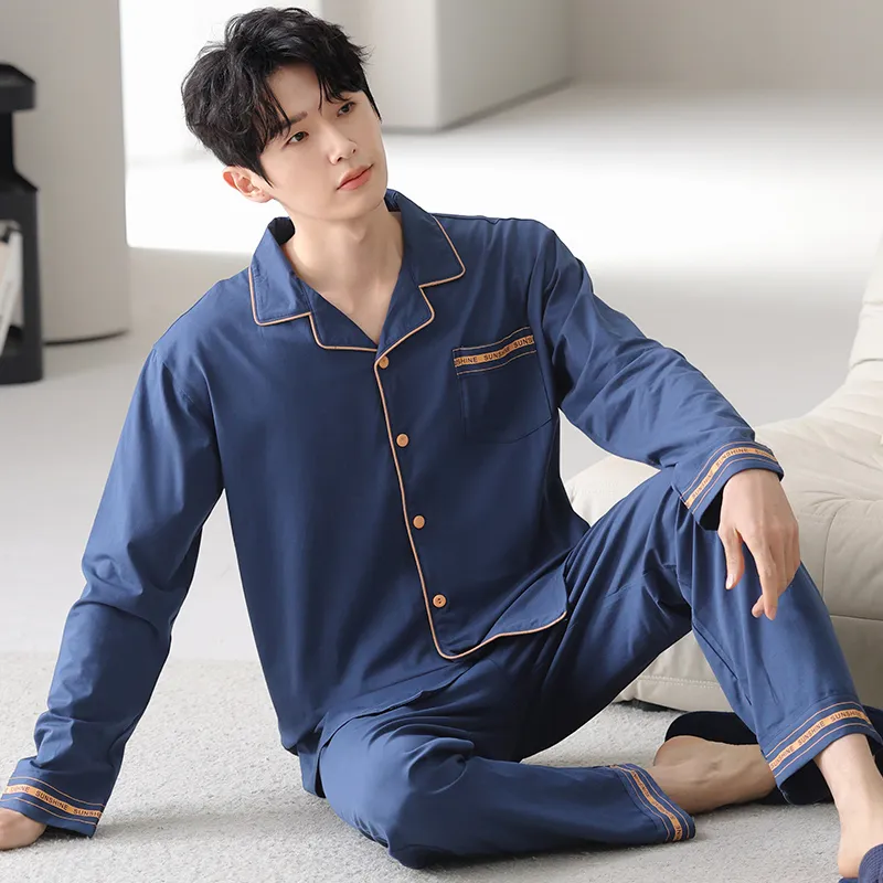 Good Fortune Pajama Set Men's Image Color-4