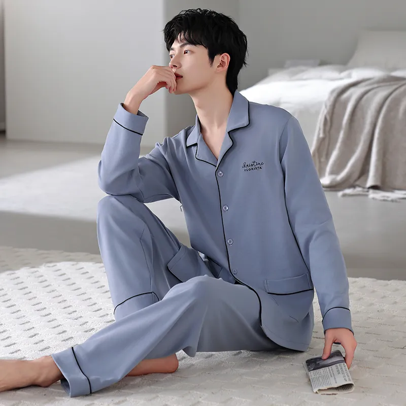 Good Fortune Pajama Set Men's Image Color-2