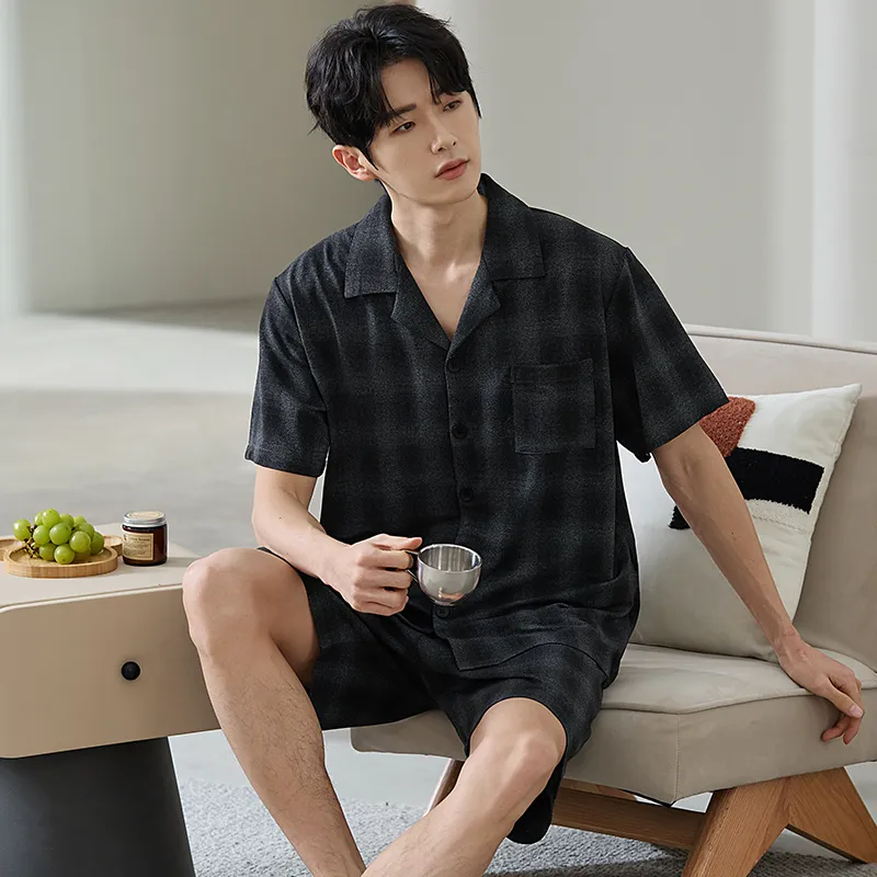 Good Fortune Pajama Set Men's Image Color-2