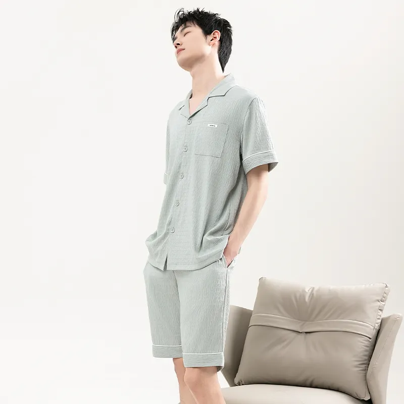Good fortune Men Pajama Sets-1
