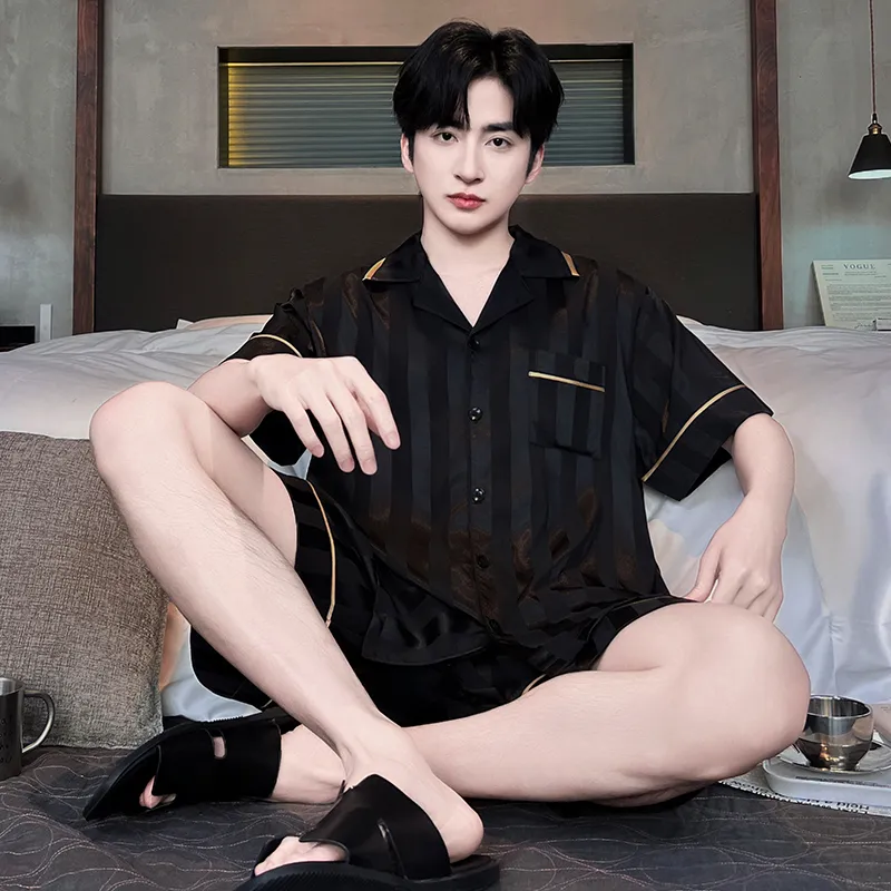 Good fortune Men Pajama Sets-4