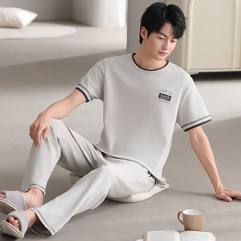 Good fortune Men Pajama Sets-1