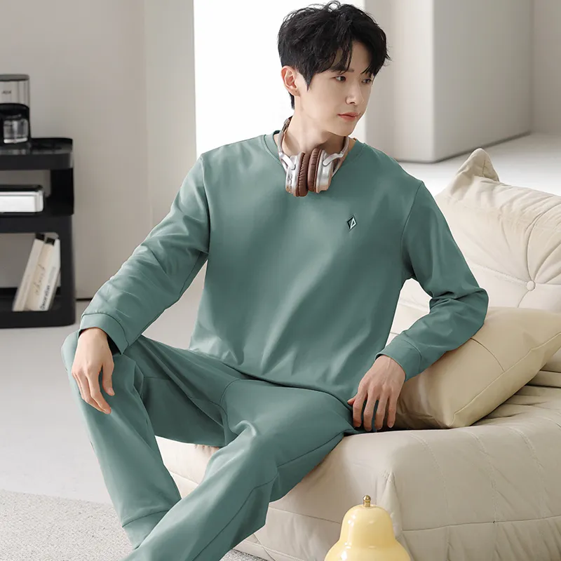 Good Fortune Pajama Set Men's Image Color-4