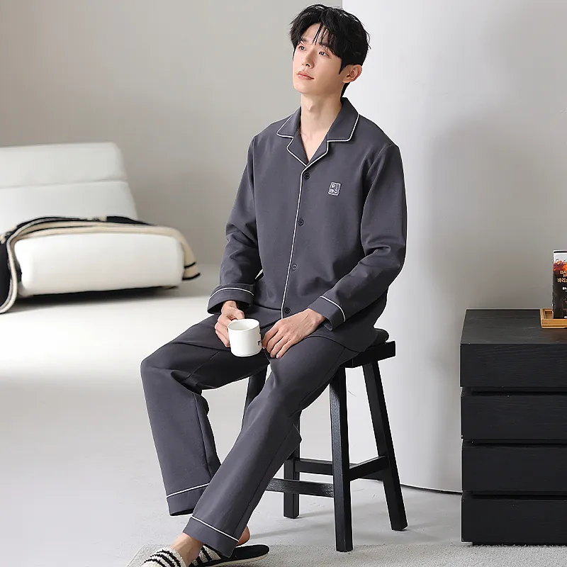 Good Fortune Pajama Set Men's Image Color-5