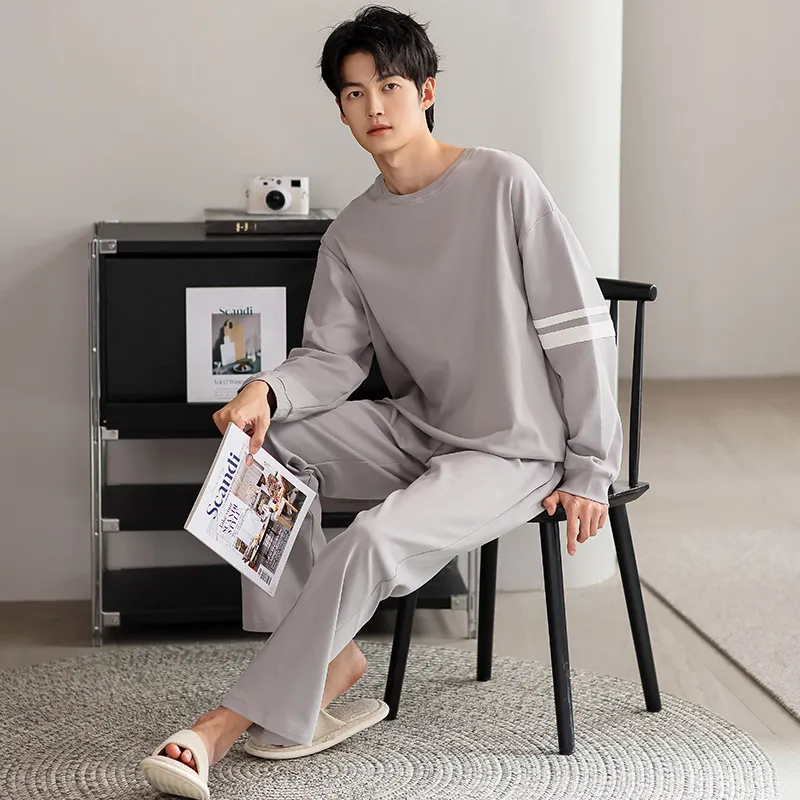 Good Fortune Pajama Set Men's Image Color-2